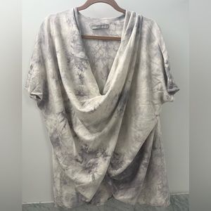 All Saints Cowl Neck Top